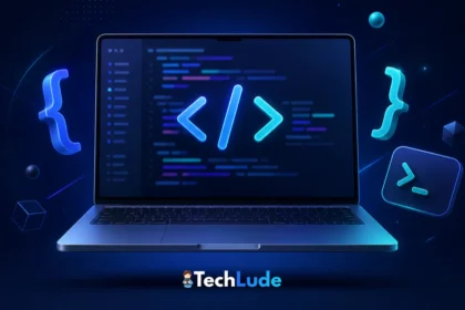 What makes a laptop good for coding — developer laptop with a code editor